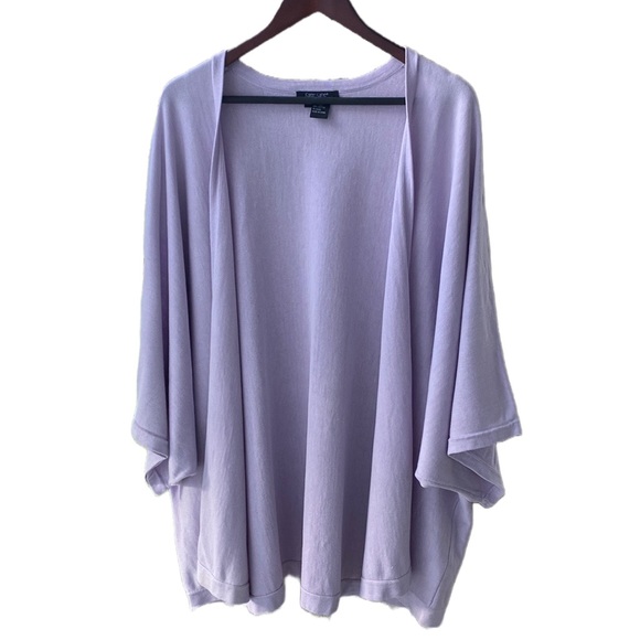 💜Karen Kane Lavender Soft & Silky Stretch Knit Sleeveless Tank Top Plus-Size 2X - Picture 8 of 11